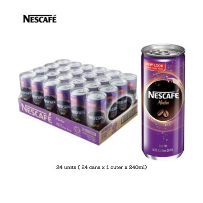 NESCAFE Mocha Can 240ml (24 Units Per Carton)