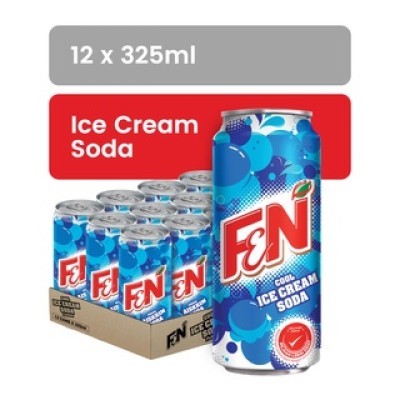 F&N Ice Cream Soda 325ml (12 Units Per Carton)