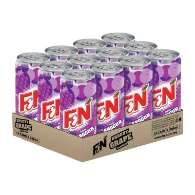 F&N Grape 325ml x 12 Cans (12 Units Per Outer)