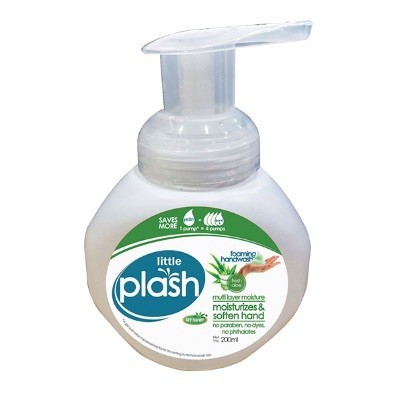 LITTLE PLASH FOAMING HANDWASH FRESH ALOE-200ML(24 Units Per Carton)