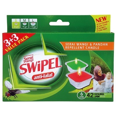 SWiPEL PACK CANDLE COMBO 180GM(12 Units Per Carton)